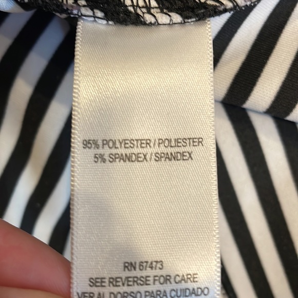 Danny and Nicole striped fit and flare midi sleeveless dress - Picture 7 of 7